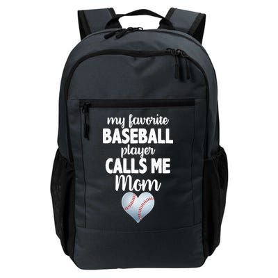 My Favorite Baseball Player Calls Me Mom Daily Commute Backpack