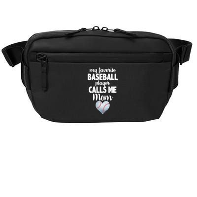 My Favorite Baseball Player Calls Me Mom Crossbody Pack