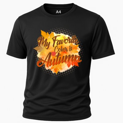 My Favorite Color Is Autumn Performance Shirt