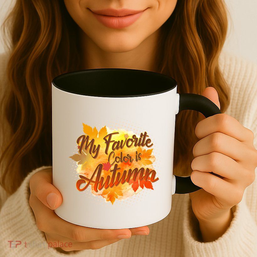 My Favorite Color Is Autumn Mug