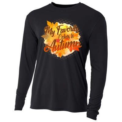 My Favorite Color Is Autumn Cooling Performance Long Sleeve Crew