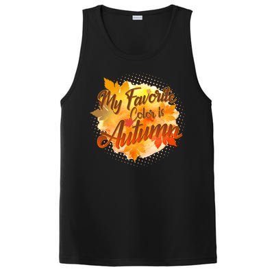 My Favorite Color Is Autumn PosiCharge Competitor Tank