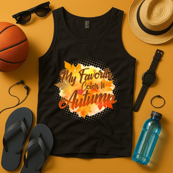 My Favorite Color Is Autumn Tank Top