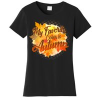 My Favorite Color Is Autumn Women's T-Shirt