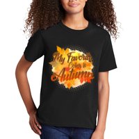 My Favorite Color Is Autumn Kids T-Shirt