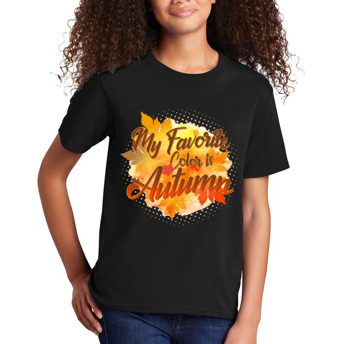 My Favorite Color Is Autumn Kids T-Shirt