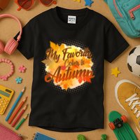My Favorite Color Is Autumn Kids T-Shirt
