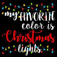 My Favorite Color Is Christmas Lights Visor