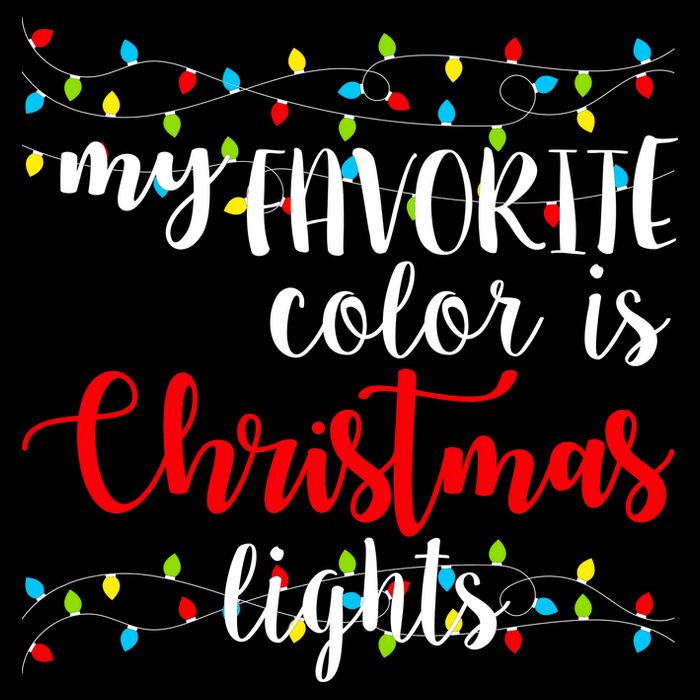 My Favorite Color Is Christmas Lights Visor
