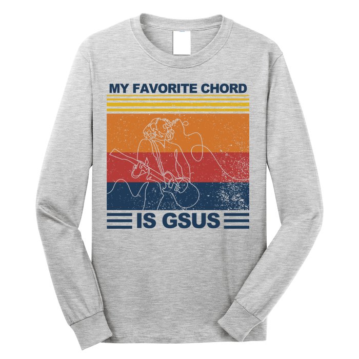 My Favorite Cord Is Gsus Long Sleeve Shirt