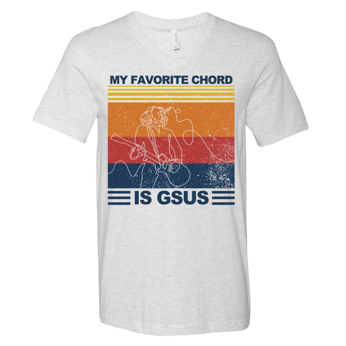 My Favorite Cord Is Gsus V-Neck T-Shirt