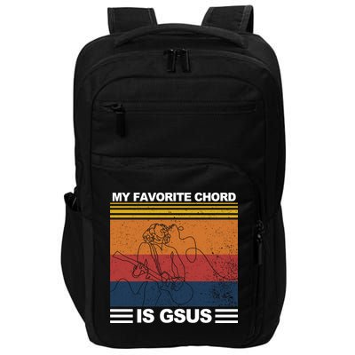 My Favorite Cord Is Gsus Impact Tech Backpack