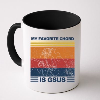 My Favorite Cord Is Gsus Mug