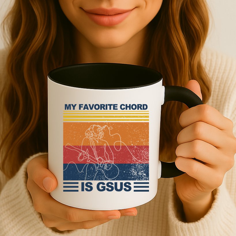 My Favorite Cord Is Gsus Mug