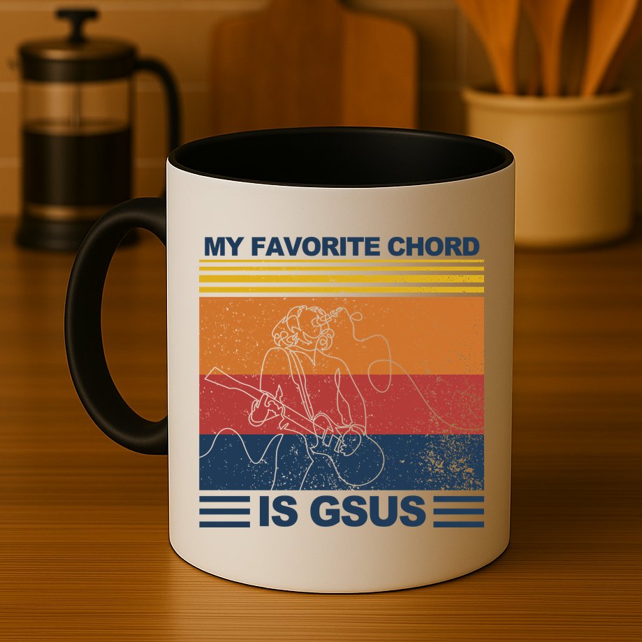 My Favorite Cord Is Gsus Mug