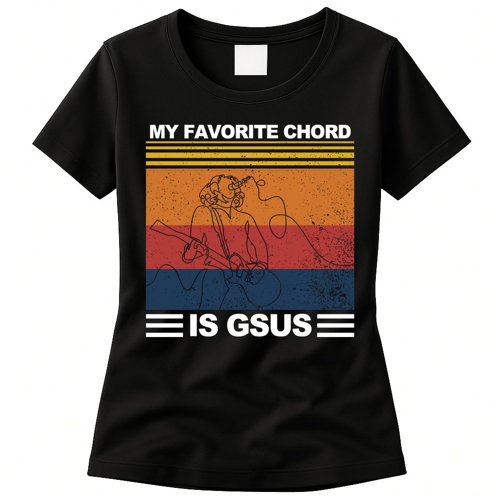 My Favorite Cord Is Gsus Womens T-Shirt