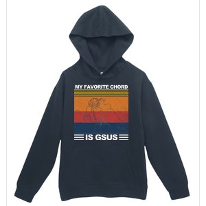 My Favorite Cord Is Gsus Urban Pullover Hoodie