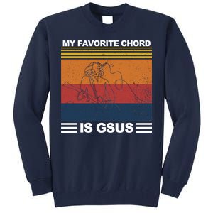 My Favorite Cord Is Gsus Tall Sweatshirt