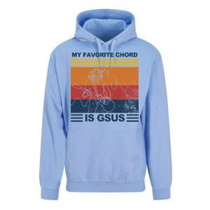 My Favorite Cord Is Gsus Unisex Surf Hoodie