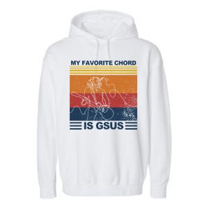 My Favorite Cord Is Gsus Garment-Dyed Fleece Hoodie