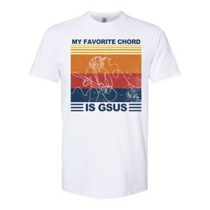 My Favorite Cord Is Gsus Softstyle CVC T-Shirt