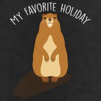 My Favorite Holiday Groundhog Day Cool Comfort Performance Bucket Hat