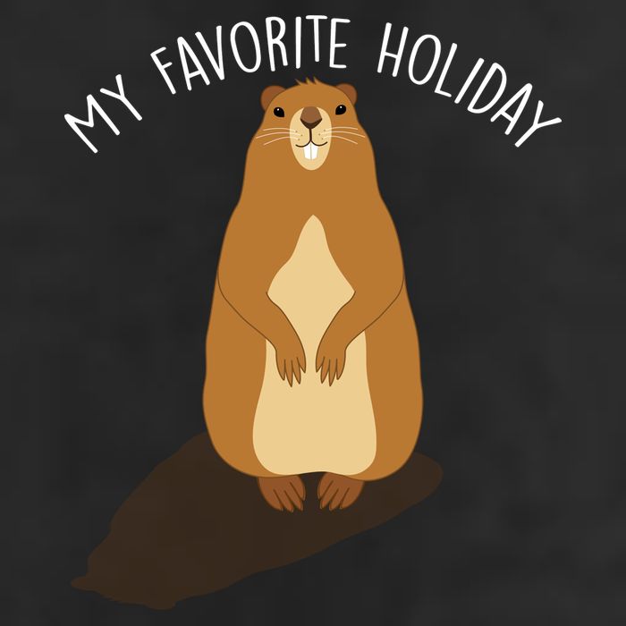 My Favorite Holiday Groundhog Day Cool Comfort Performance Bucket Hat