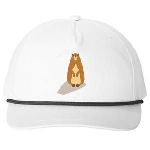 My Favorite Holiday Groundhog Day Snapback Five-Panel Rope Hat