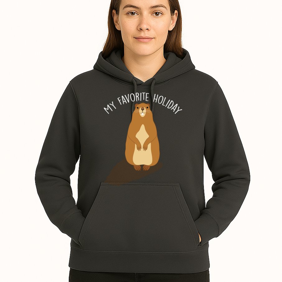 My Favorite Holiday Groundhog Day Hoodie