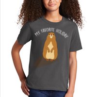 My Favorite Holiday Groundhog Day Kids T-Shirt