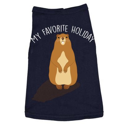 My Favorite Holiday Groundhog Day Doggie Tank