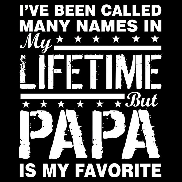 My Favorite Name Is Papa Youth Performance Sprint T-Shirt