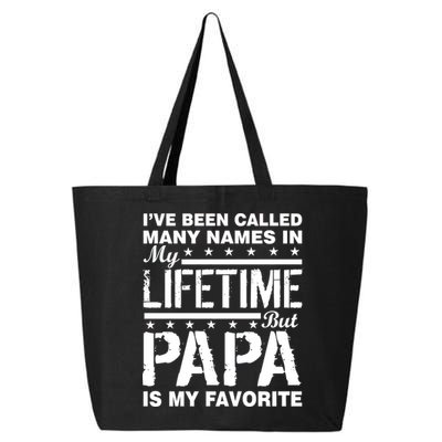 My Favorite Name Is Papa 25L Jumbo Tote