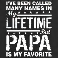 My Favorite Name Is Papa Golf Towel