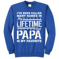 My Favorite Name Is Papa Sweatshirt