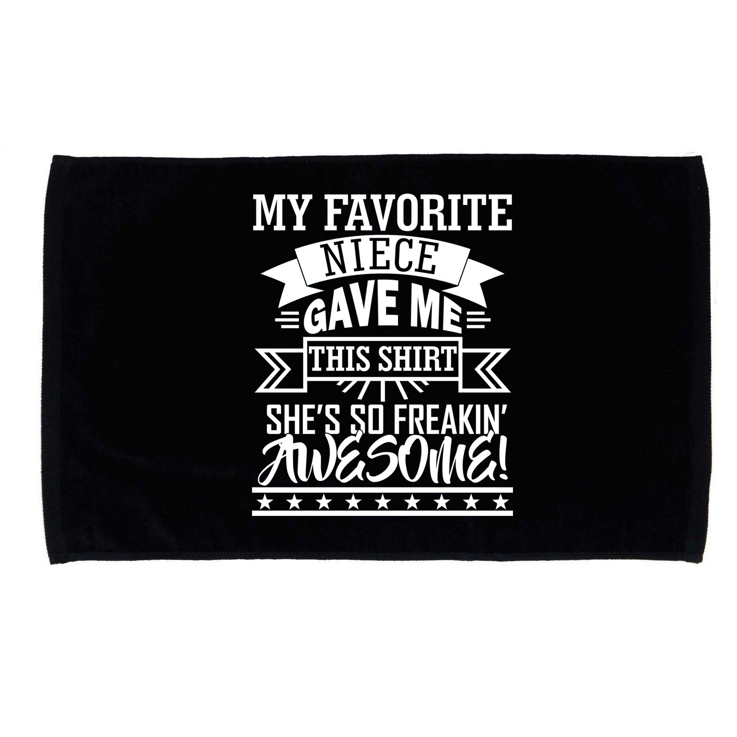 My Favorite Niece Gave Me This Microfiber Hand Towel