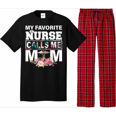 My Favorite Nurse Calls Me Mom Pajama Set