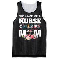 My Favorite Nurse Calls Me Mom Mesh Reversible Basketball Jersey Tank