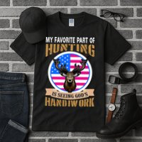 My Favorite Part of Hunting is Seeing God's Handiwork Tall T-Shirt