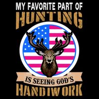My Favorite Part of Hunting is Seeing God's Handiwork Impact Tech Backpack