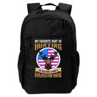 My Favorite Part of Hunting is Seeing God's Handiwork Backpack