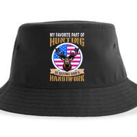 My Favorite Part of Hunting is Seeing God's Handiwork Sustainable Bucket Hat