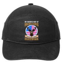 My Favorite Part of Hunting is Seeing God's Handiwork 7-Panel Snapback Hat
