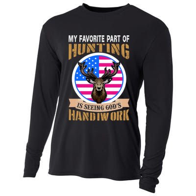 My Favorite Part of Hunting is Seeing God's Handiwork Cooling Performance Long Sleeve Crew