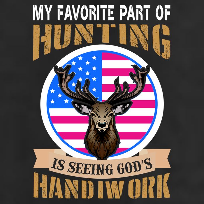My Favorite Part of Hunting is Seeing God's Handiwork 25L Jumbo Tote