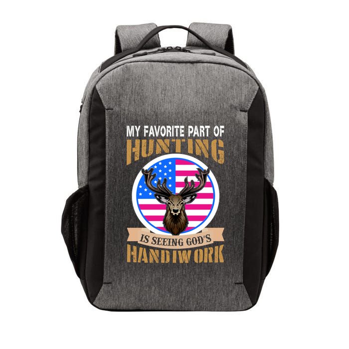 My Favorite Part of Hunting is Seeing God's Handiwork Vector Backpack