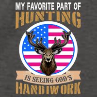 My Favorite Part of Hunting is Seeing God's Handiwork Vector Backpack