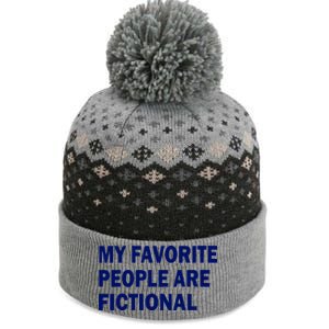 My Favorite People Are Fictional The Baniff Cuffed Pom Beanie