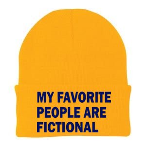 My Favorite People Are Fictional Knit Cap Winter Beanie