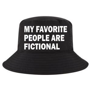 My Favorite People Are Fictional Cool Comfort Performance Bucket Hat